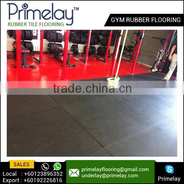 Best Quality Gym Noise Reduction Rubber Flooring for Sale