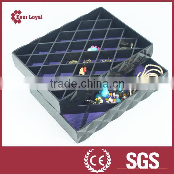 Good quality black cosmetic Organizer,makeup storage