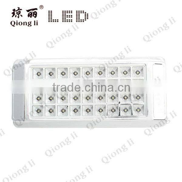 12/24 semi trailer LED square interior reading light