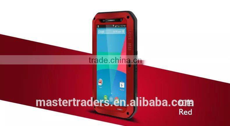 Love Mei Powerful Waterproof Dirtproof Shockproof Metal Protective Case For Motorola Nexus 6 MT-3164
