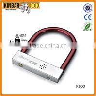 Safety Bicycle u lock with alarm