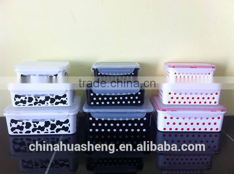 2015 New Products PP Food Grade Plastic storage box factory price