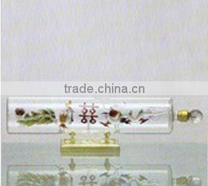 crystal borosilicate glass juice cup with handle