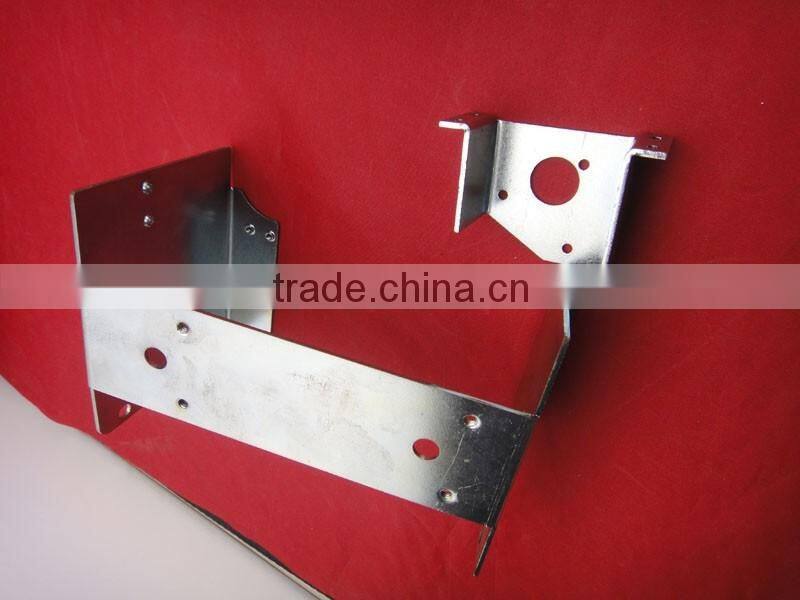 Laser cut bend nice zinc metal stamping