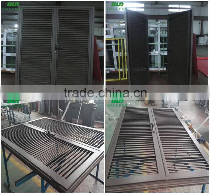 beautiful aluminum louver door and gate