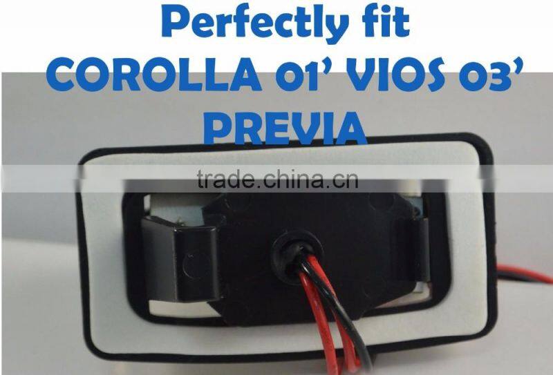 New trend product Car Refit FOR TOYOTA PREVIA Number Plate Light Frame