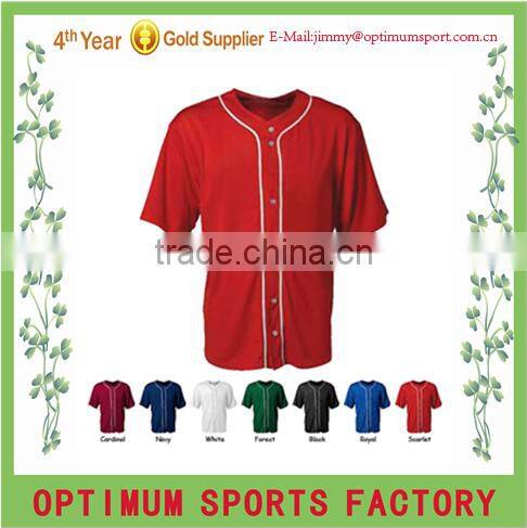 Customize various school team high quality baseball jerseys/baseball uniforms