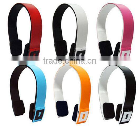 Hot selling wireless micro smart headphones with bluetooth for apple and laptop/ and mobile phone