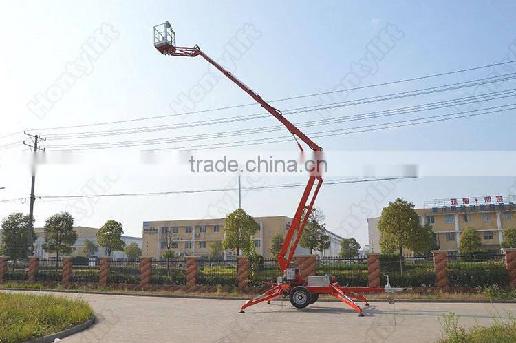 8 m CE cheap sale china telescopic boom lift/genie boom lift