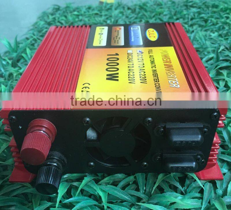 Factory price modified sine wave power inverter 1000w 12v 220v