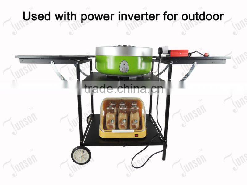 Patented Design Charcoal Oven with Coffee Warmer/Indoor Smokeless Charcoal BBQ Grill