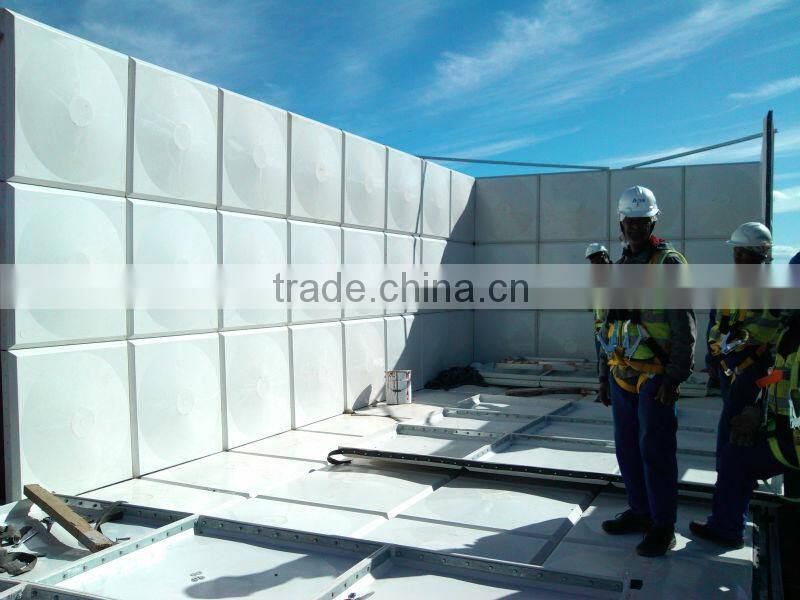 GRAD fiberglass panels water tank