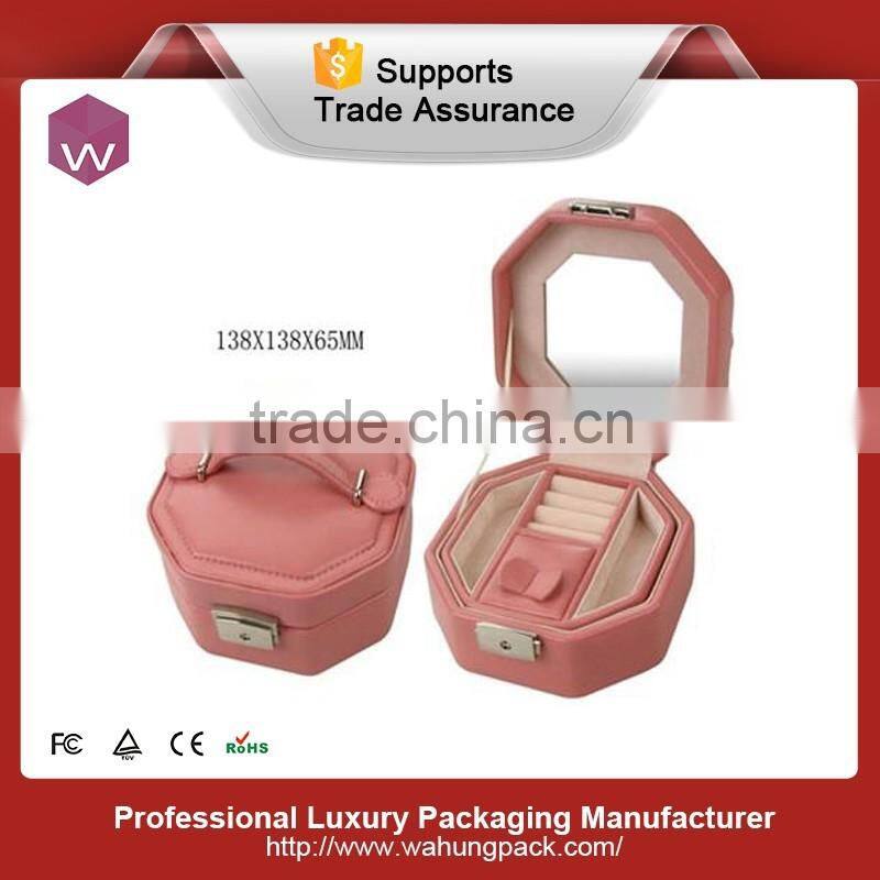 new leather jewelry box packaging