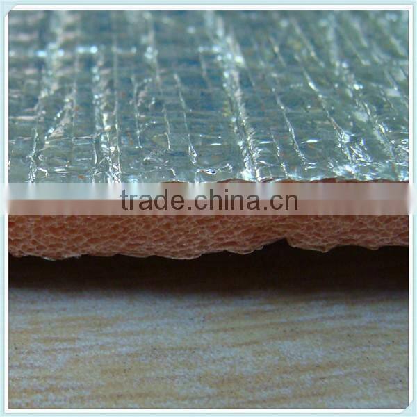 Cheap Underfloor&Carpet Insulation(AL+EPE) carpet roofing underlayment