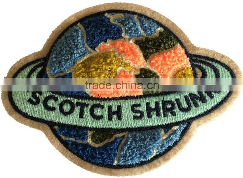 Appliqued Technics and 3D,Eco-Friendly,Feature embroidered patch