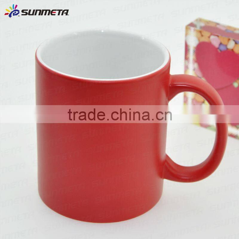 Sunmeta magic coffee mug for sublimation, color changing cup