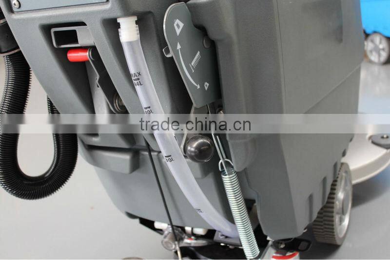 Cleaning machine hand held floor sweeper