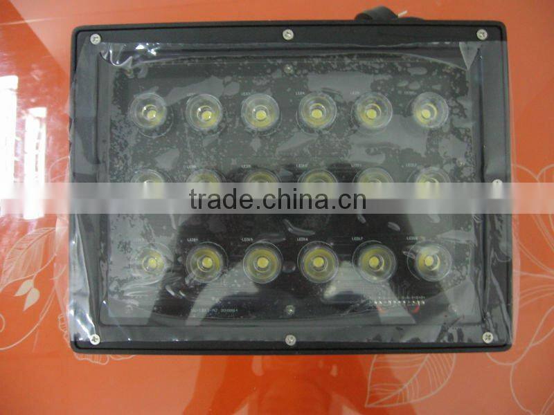 RGB DMX512 LED Floodlight, outdoors dimmable flood light