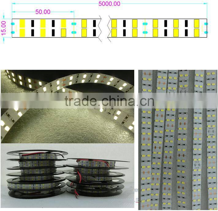 New !5630smd Samsung Chip 120leds 28w 120degree DC12v led strip light 24v China supplier
