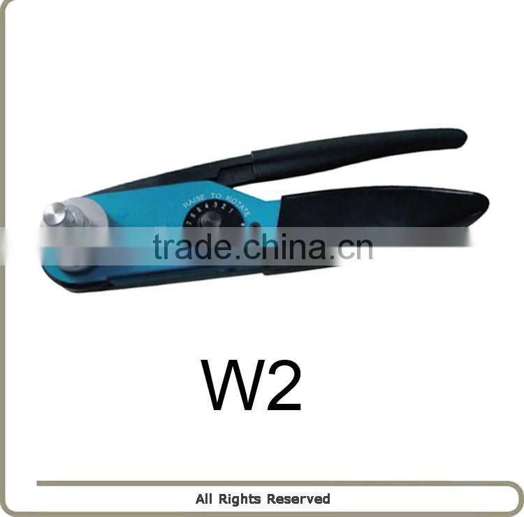 W2 four-mandrel crimping pilers for turned contacts crimping tools