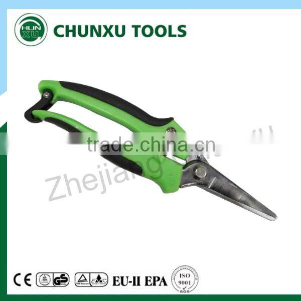 High quality 50# steel blade pruner with hard chrome plating PP handle