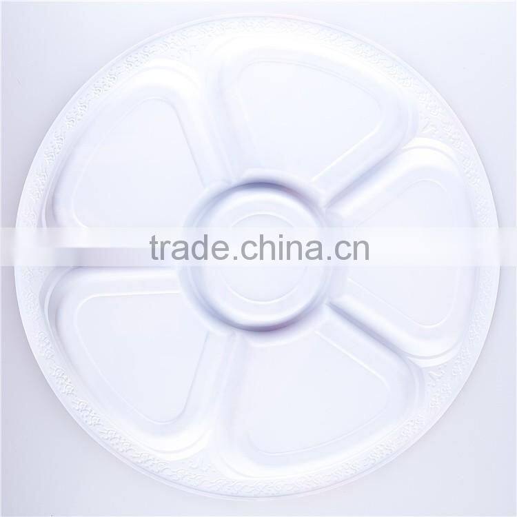 KW1-2101FB High Quality Disposable Rounded Square Take Out Platter for take away