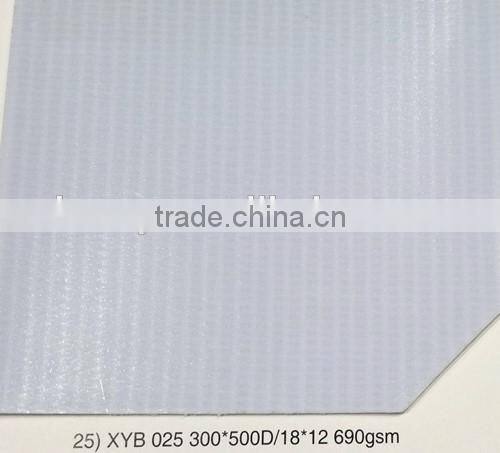 PVC flex banner coated PVC material 690g backlit