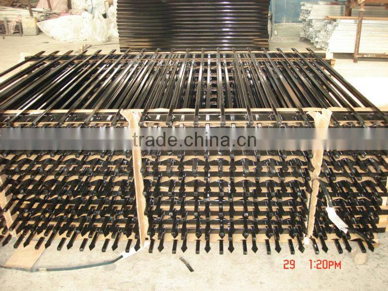 Hole sale steel tubular pool fence