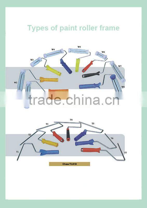 paint roller frame/ paint roller handles, european paint roller brush