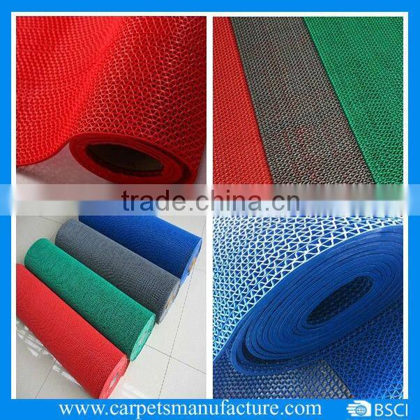 Non-woven needle punched polyester frieze carpet