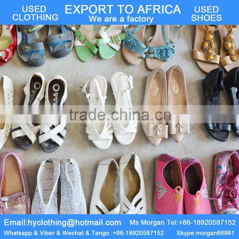 factory directly supply high quality carefully sorted shoes wholesale used export to africa