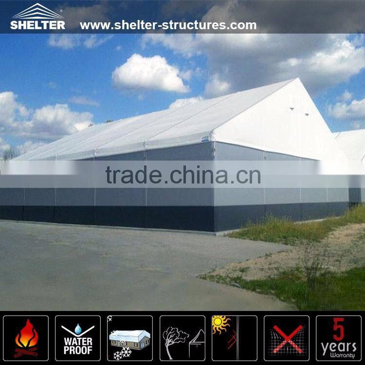 Best quality Modular Warehouse tent Building with sandwich panel wall for storage