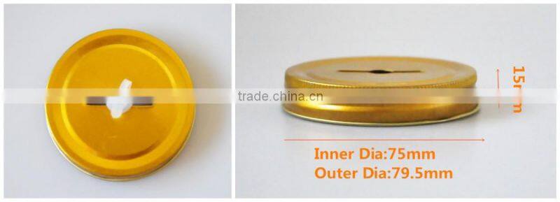 Screw metal cap twistoff metal lids for mason jar