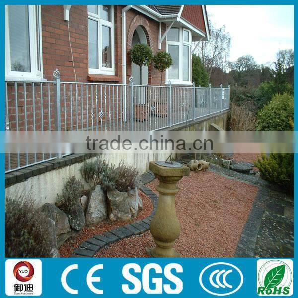 outdoor galvanized steel railing designs