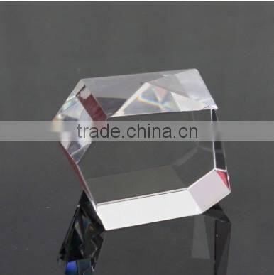2015 new crystal bubble decorative glass pillars