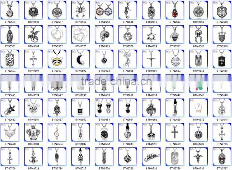 Rock Style Men Jewelry Titanium Stainless Steel Retro Vintage Star Of David Pendant