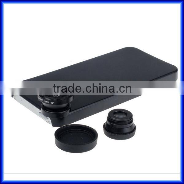 Top product Universal Clip Lens Mobile Phone lens 3 in 1 Lens 180 Degree Fish Eye