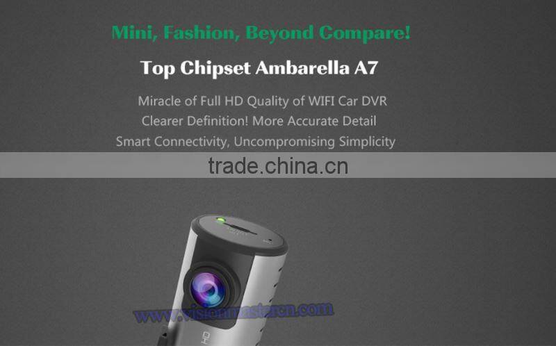 2015 new product ambarella a7 with WiFi And External GPS