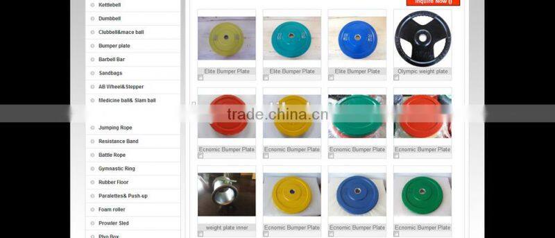 olympic rubber bumper plate