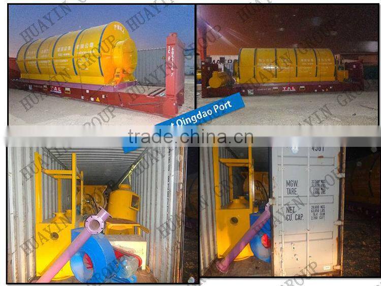 Install in Greece Scrap Plastic pyrolysis to diesel plant