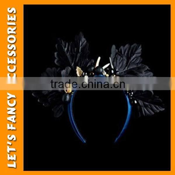 PGHD0322 New arrival girls handmade colorful flower headband