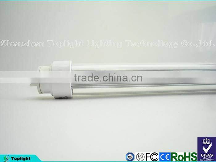 100lm/w PF>0.9 Ra80 6500k 360 degree R17D 24" 36" 48" 72" 84" 96" Double sided LED tube