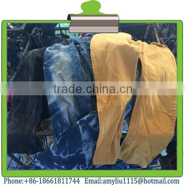 Used clothes in bales