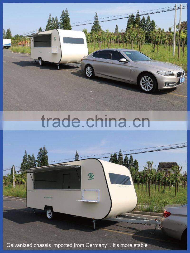 2015 HOT SALES BEST QUALITY outdoor food kiosk breakfast food kiosk mobile restaurant kiosk