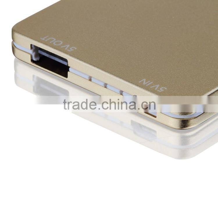 2016 high quality promotion gift rohs power bank 2600mah with custom logo