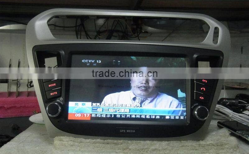 8inch One Din Touch Screen Car Media Player for Peugeot 301 with Navigation DJ8017