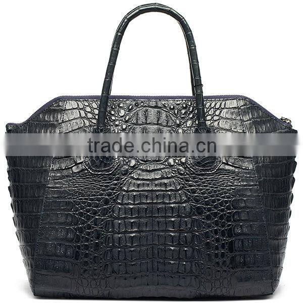 Trendy Crocodile pattern italian brand handbag