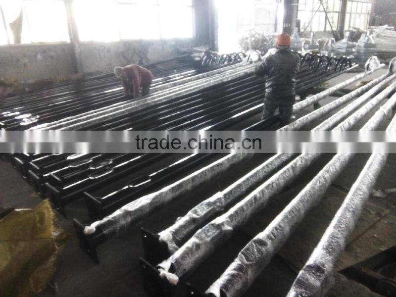 6m single arm street light pole