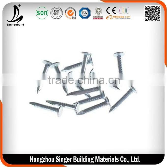 Umbrella head roofing nails, hot sale galvanized roofing nails