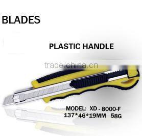 tool cutter 18mm Snap Off Blade Aluminium Alloy screw lock Utility Cutter Knife